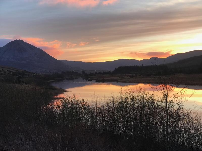 Errigal tops the Irish charts with sunsets or sunrises on Lonely Planet