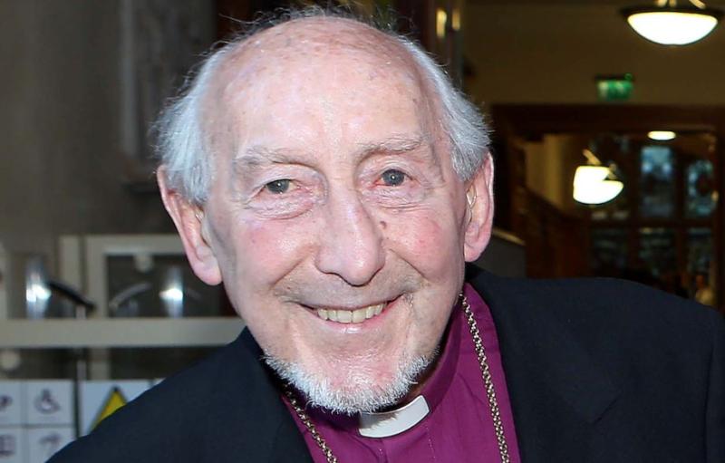 Funeral today of former Bishop of Derry and Raphoe who was hugely respected