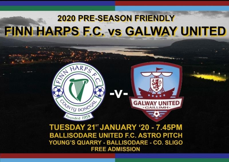 Eircode  issued to assist fans getting to Finn Harps' first pre-season game