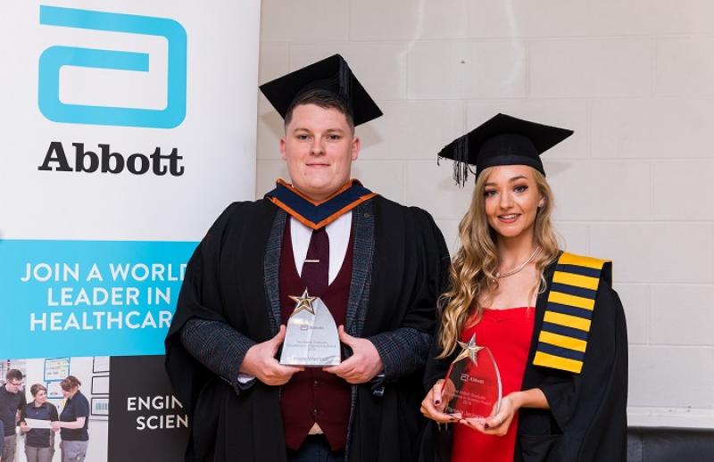Abbott & IT Sligo Excellence Awards Scores a Job for Donegal Student