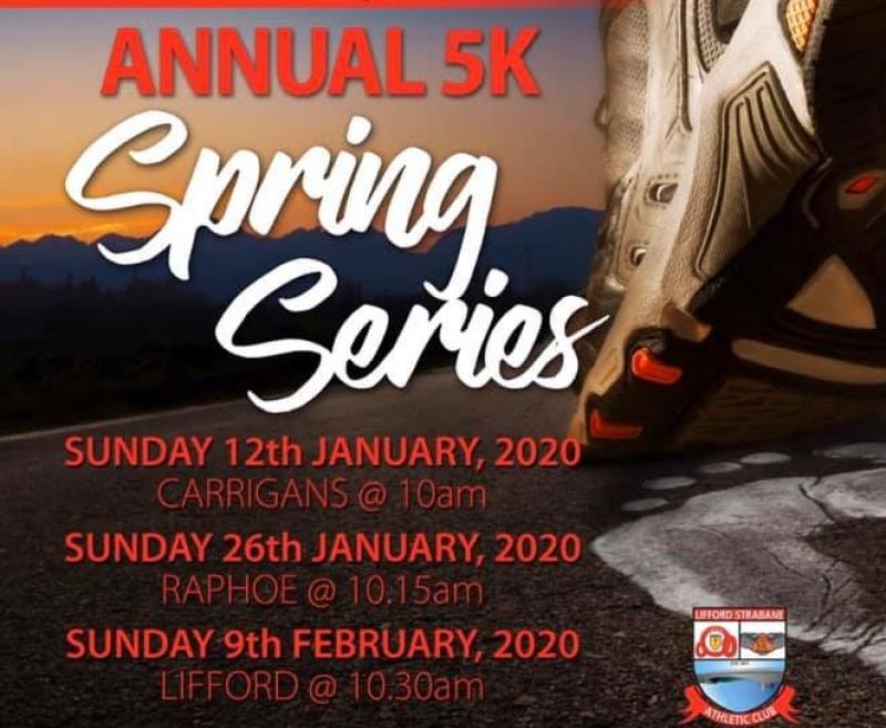 Full results from today's popular Raphoe 5k, the second race in the Lifford-Srabane 5k Spring Series