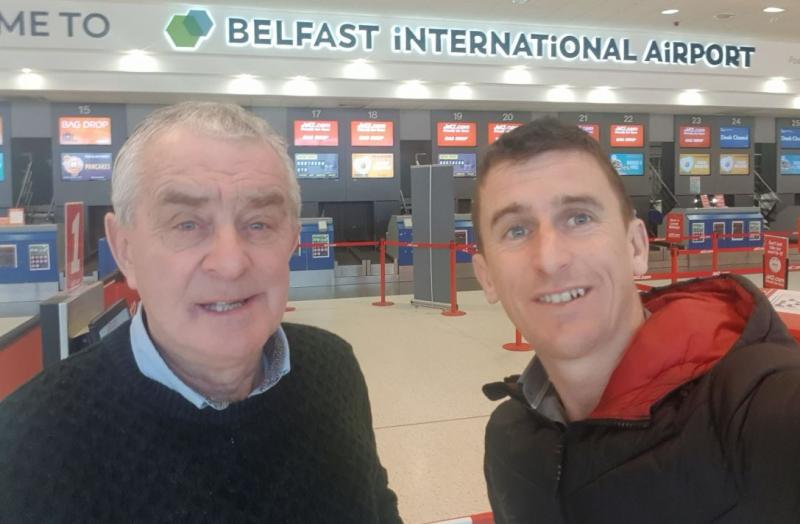 Special guest for Donegal Sports Star Awards jets into Ireland after 2,000 km trip