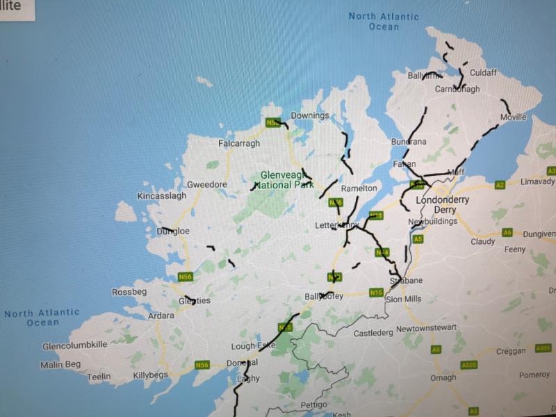 REVEALED: Locations of new speed cameras in Donegal 