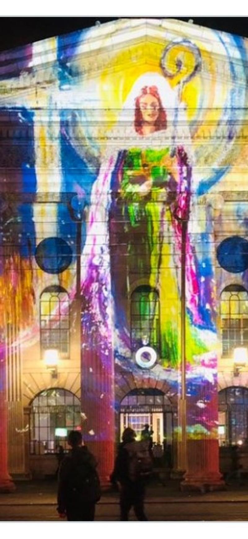 Donegal artist 'honoured' to have work projected on to GPO