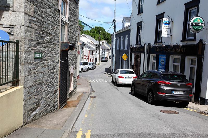 Two politicians on opposite sides over controversial plans for  one of Donegal's  oldest streets