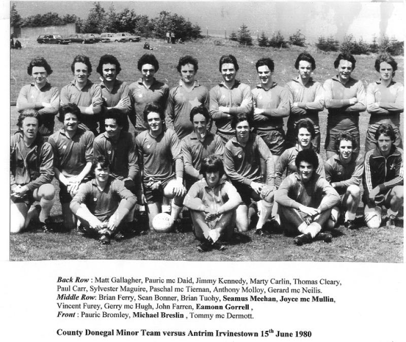 SPORT FLASHBACK  40 YEARS . . . A snapshot of what was happening in sport in Donegal in 1980