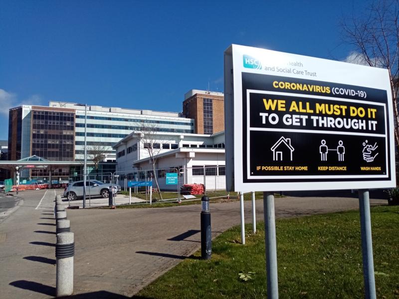 337  employees at  hospital off work because of Covid-19