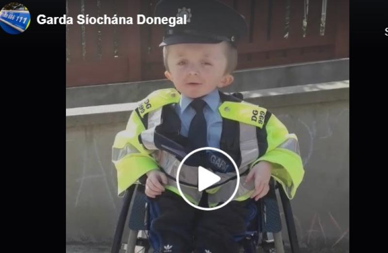 Little Blue Hero Sergeant Jack Beattie has an important message
