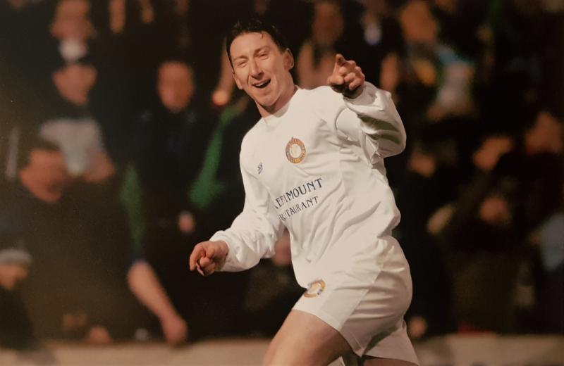 Former Finn Harps star Shane Bradley puts the boots back on for Na Rossa