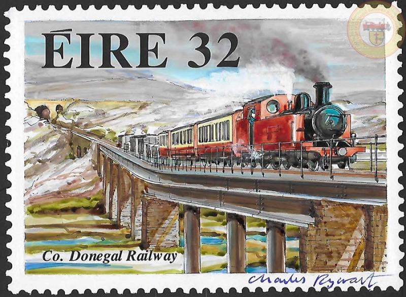 Amazing unpublished Donegal Railway stamps uncovered