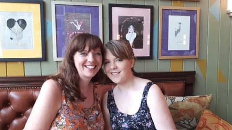 Catherine and Anya Edwards
