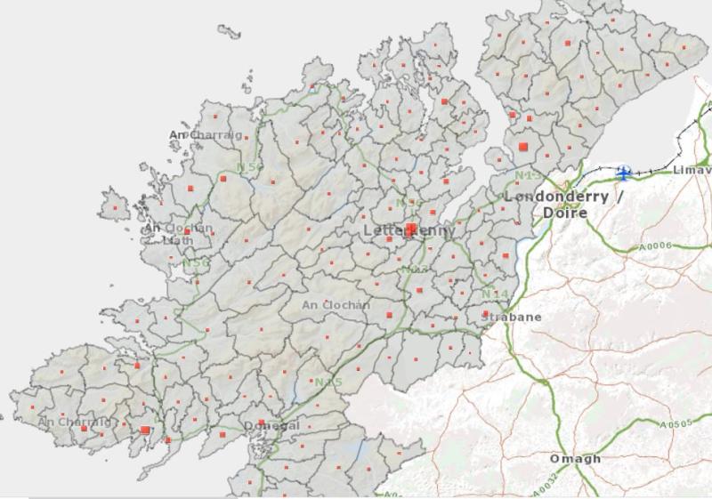 Revealed New map shows just where the Covid19 cases have been in