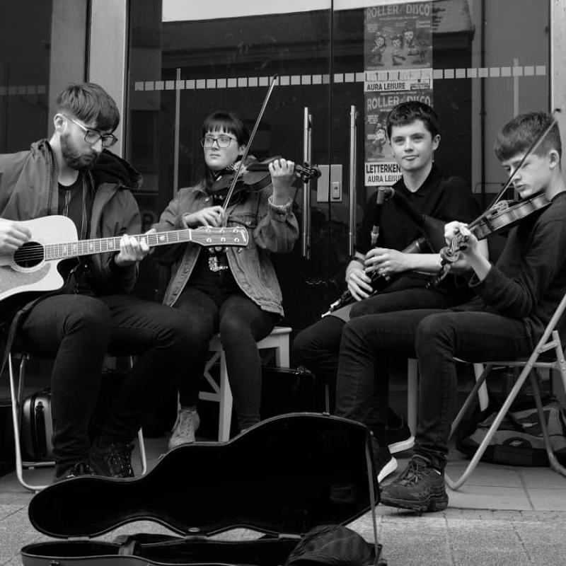 Between the jigs and the reels Letterkenny is the place to be for the busking festival