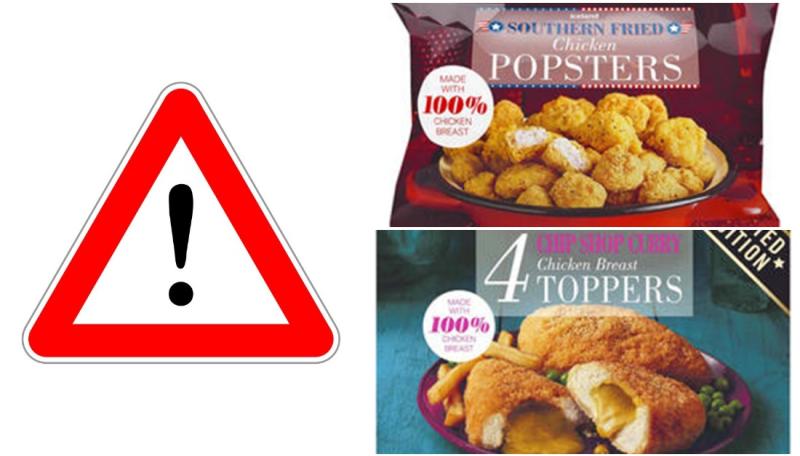 FOOD SAFETY ALERT: Major supermarket chain recalls two chicken products due to presence of Salmonella