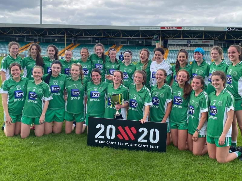 St .Naul's  overcome St. Eunan's to win the Donegal Ladies Intermediate Football Championship title