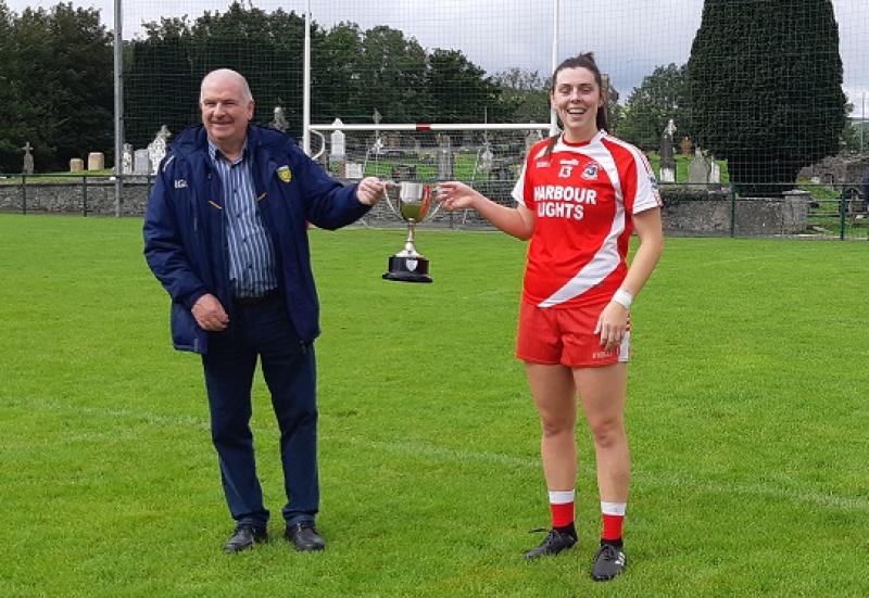 All 'White' on the night for Killybegs as they lift Ladies Junior A Championship