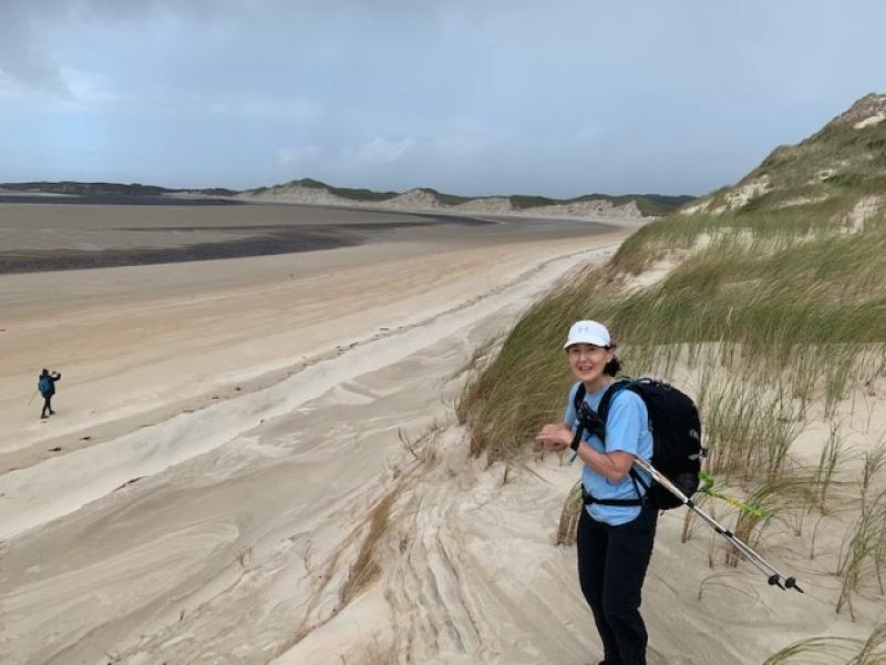 Peggy leads the way with her own 'Camino' walk in Donegal for a worthy cause
