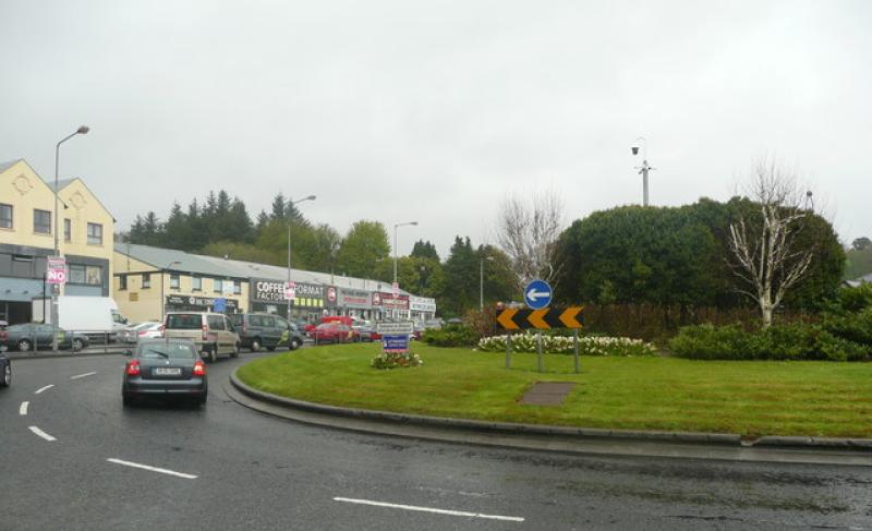 Works continue this evening at major Donegal Roundabout