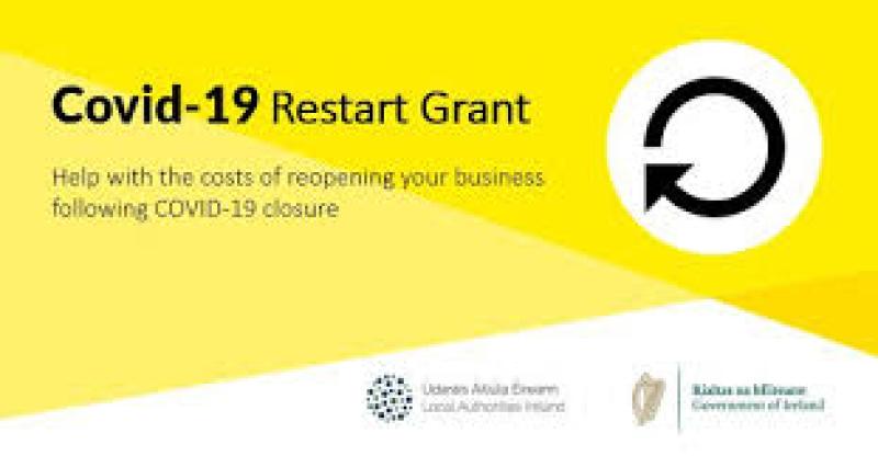 €15m paid out in grant funding under the Restart Grant Schemes in Donegal