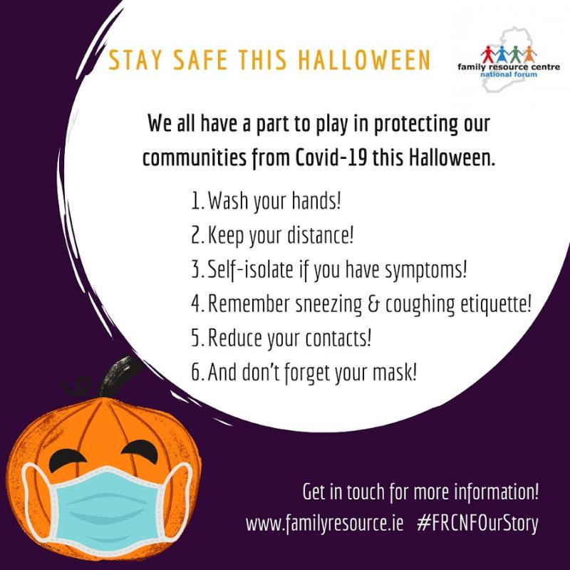 Donegal Family Resource Centres will play a vital role in the battle against Covid-19 in the lead up to Halloween