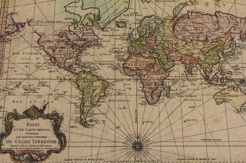 world map