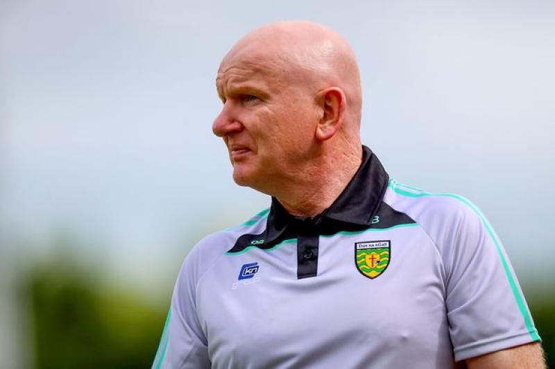 Donegal manager Declan Bonner welcomes new members of his backroom team