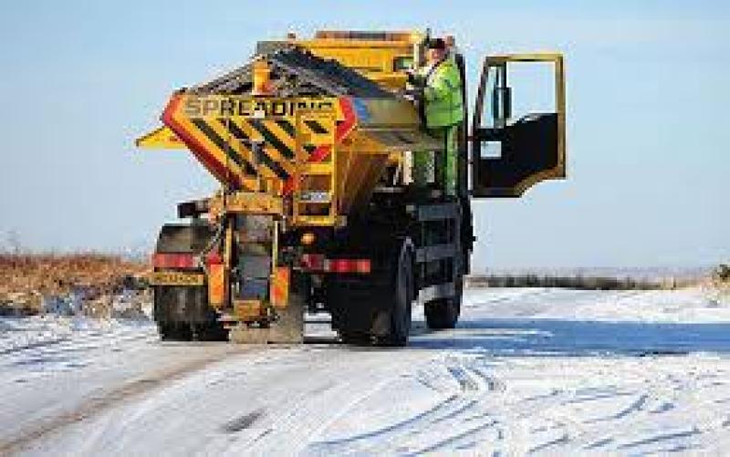 Donegal gritters in action tonight