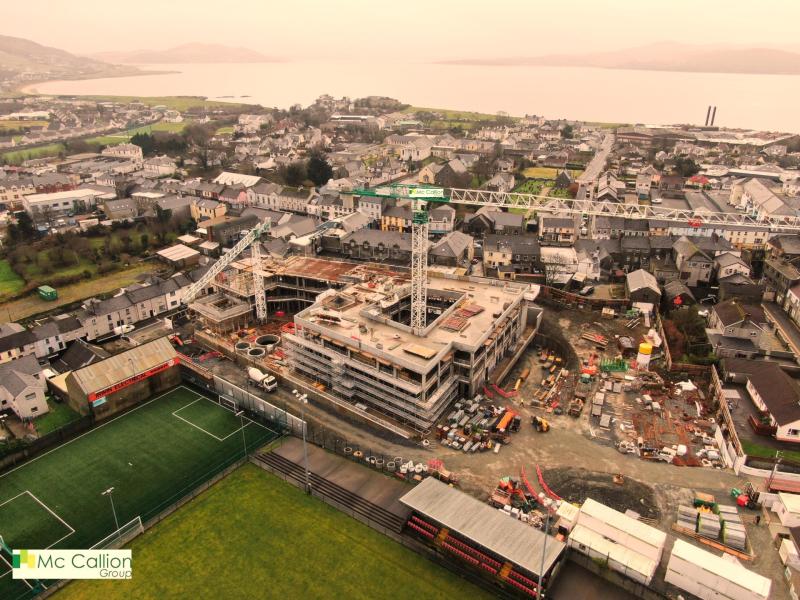 Buncrana's Primary Care Centre at advanced stage