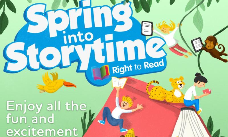 Donegal children invited to Spring into Storytime 2021