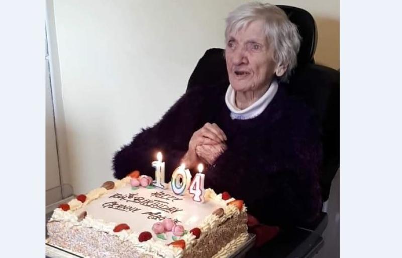 Maggie turns 104