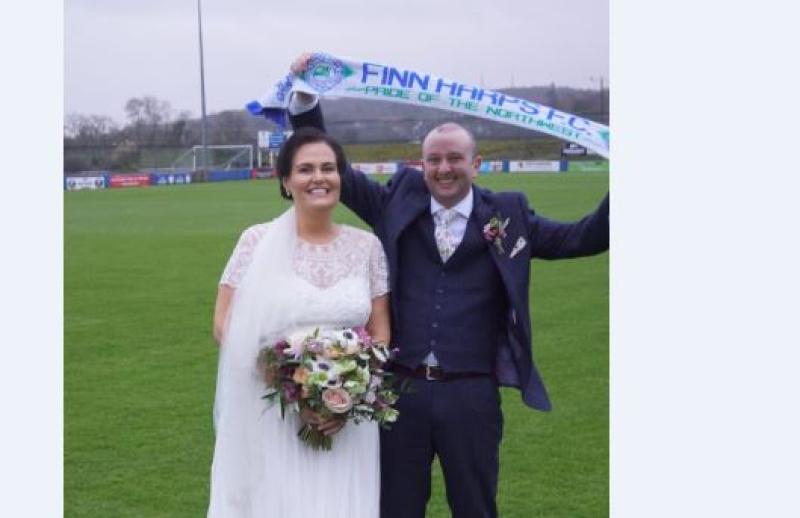 Mark and Fiona's wedding