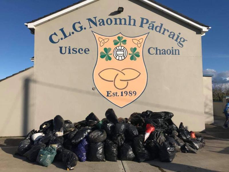 Massive effort to clean up Muff to Quigley's Point road.