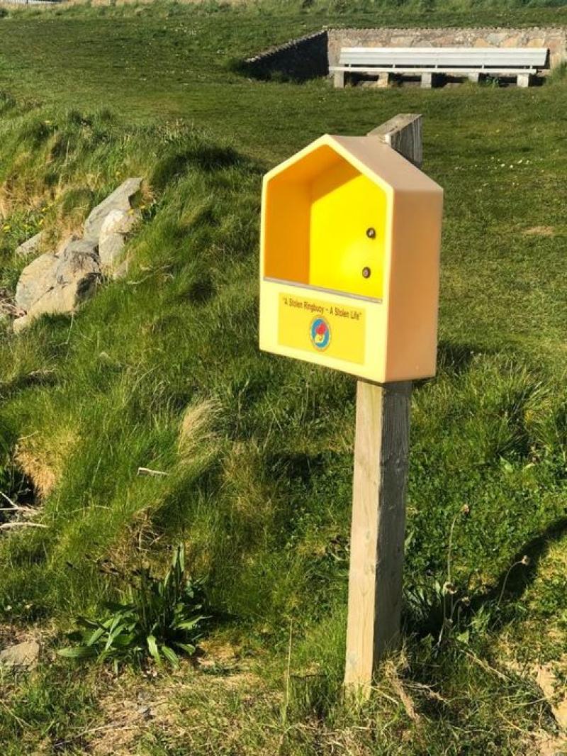 Life-saving ring buoy missing from popular beach