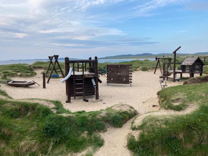 Get in the swing at Ballyliffin's new playground