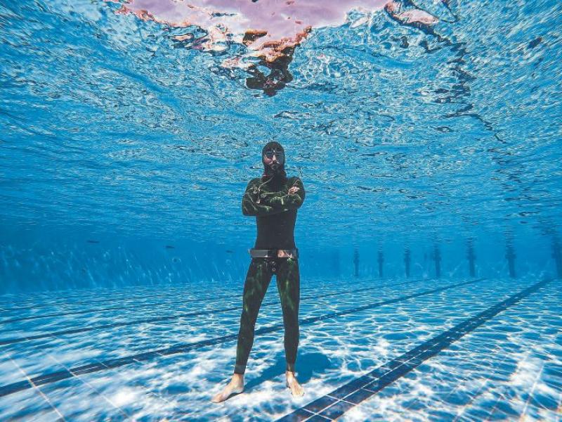 Breathtaking stuff in the pool - Donegal freediver sets new records in Egypt