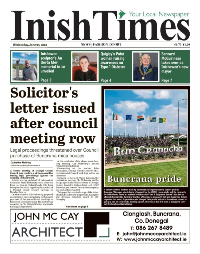 Inish Times, June 23, 2021.