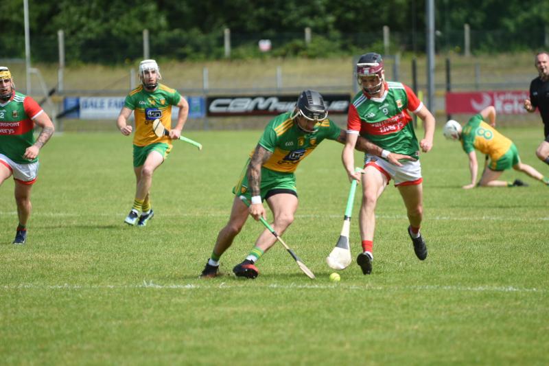 Freak injury-time Keith Higgins goal for Mayo goal costs Donegal in Nicky Rackard opener