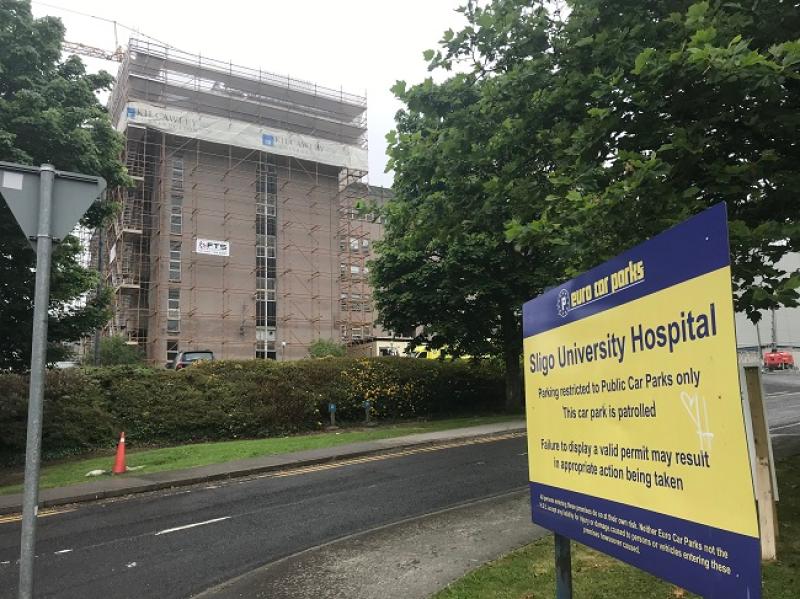 Changes at Sligo University Hospital in preparation for increase in patients attending with Covid-19
