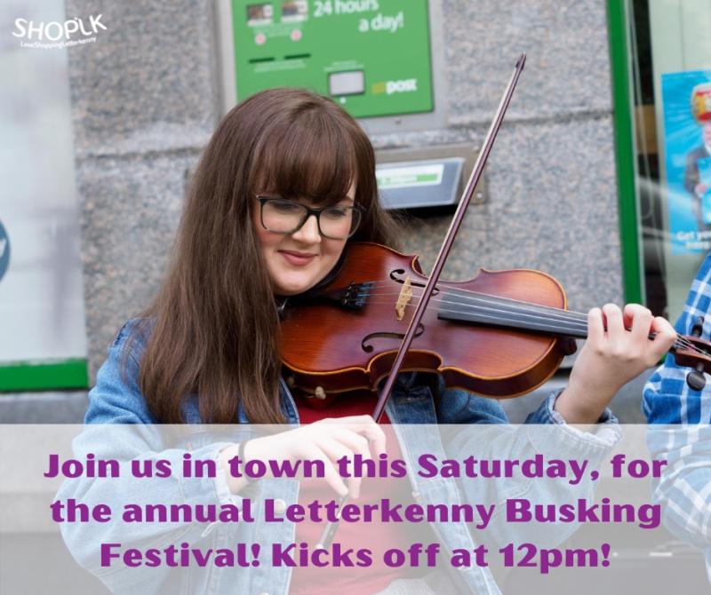 Letterkenny Busking Festival is underway