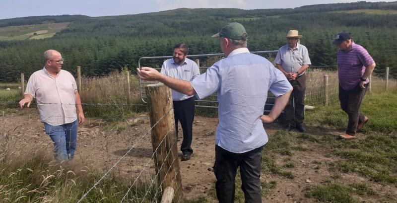 MEP visit to Redcastle