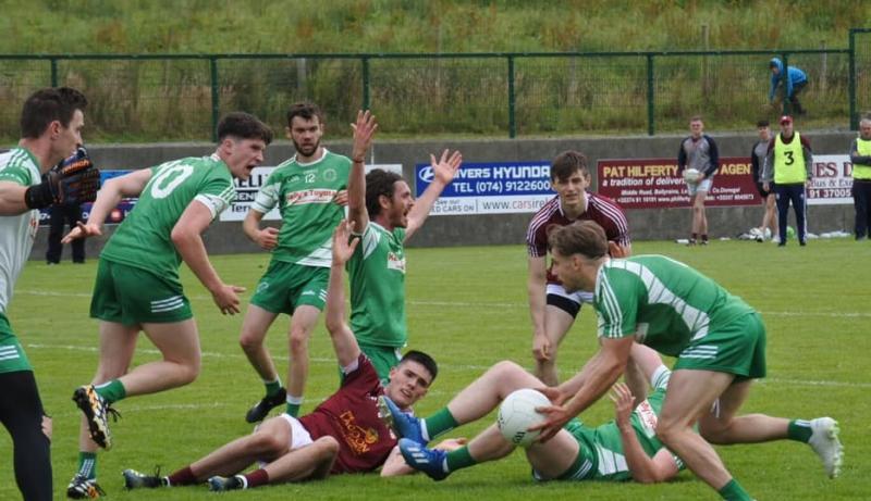 St Naul's pip Termon in Division 2