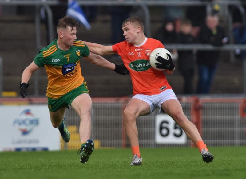 Donegal U-17's come through the wind and the rain to see off Armagh and reach Ulster final