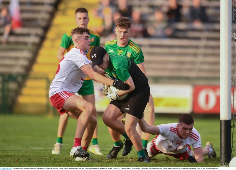 Tyrone finish in style to end Donegal's hopes of Ulster U-17 title