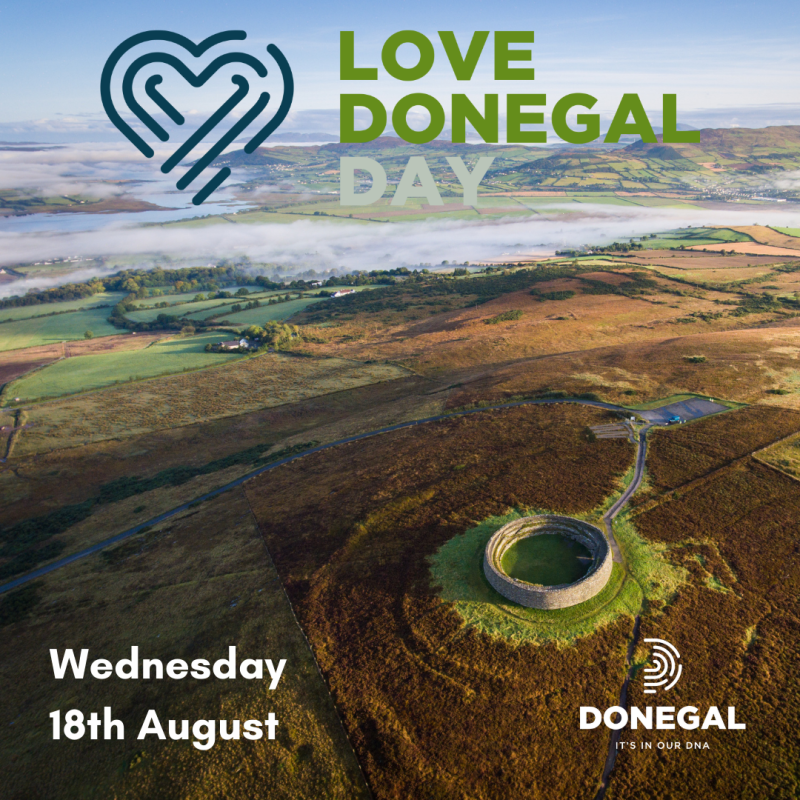 LoveDonegal Day  taking place on Wednesday