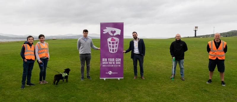Donegal County Council launches 2021 Gum Litter Taskforce Campaign