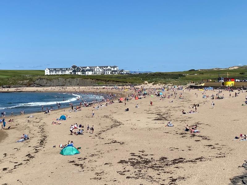 Mercury rises in Donegal but not to record highs over recent days