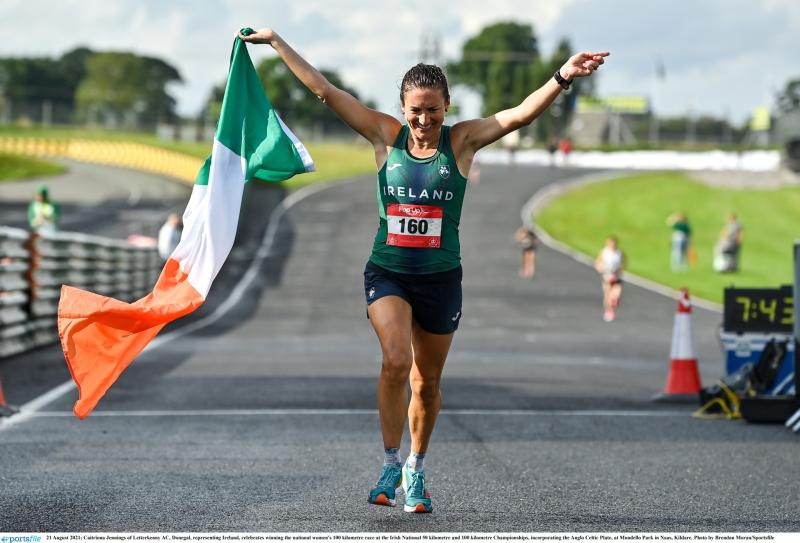 Donegal woman wins 100km title in style