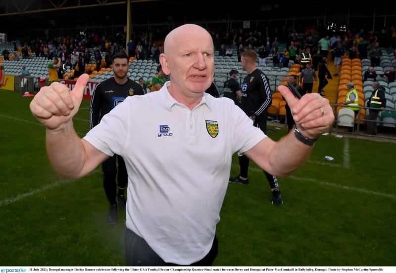 Declan Bonner officially reapplies for position of Donegal senior team manager