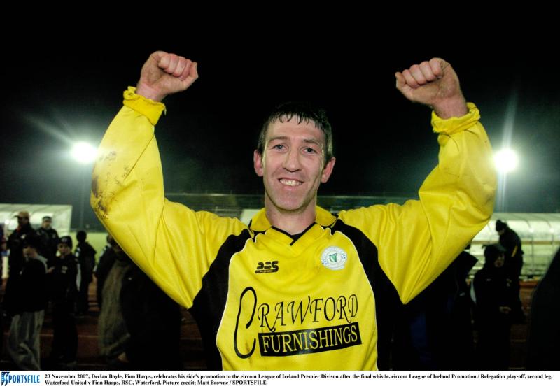 Declan Boyle feels Finn Harps can create another bit of history
