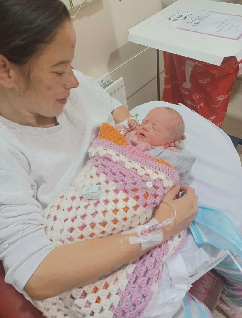 Seantor Eileen Flynn is over the moon with her new baby girl